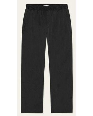 Les Deux Houston Plisse Pants - Black