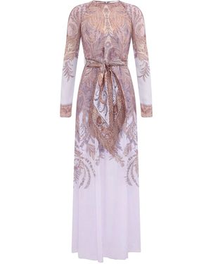 Zimmermann Hypnotic Sheath Dress - Purple