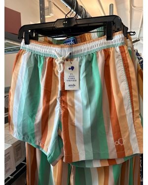 Arrels Classic Swim Shorts Beach House Stripes 1 - Multicolor