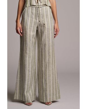Hevron Capri Pant - Brown