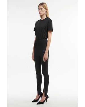 Wardrobe NYC Front Zip Legging - Black