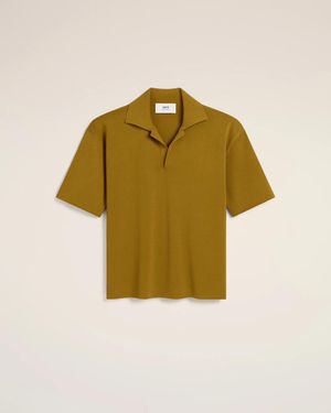Ami Paris Short Sleeve Polo (Final Sale) - Multicolor