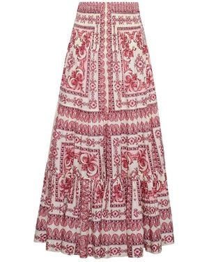 Cara Cara Emilia Skirt - Red