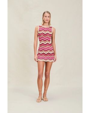 Devon Windsor Alba Dress - Pink