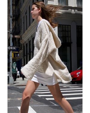 Rosetta Getty Tapered Mini Skirt (Final Sale) - White