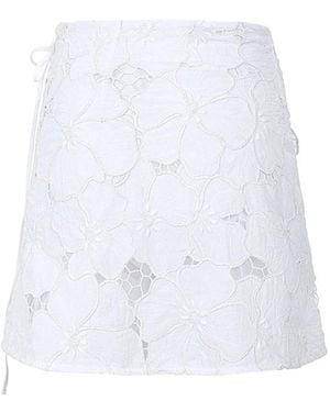 Agua Bendita Nader Danina Ivy Skirt - White