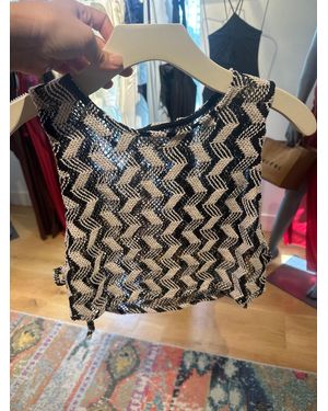 Palmacea Zuria Tank Top Zigzag - Black