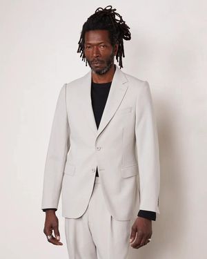 Officine Generale Giovanni Jacket Italian Virgin Wool (Final Sale) - Natural