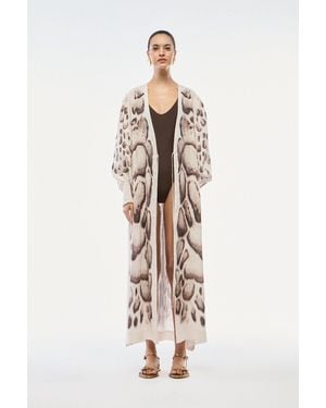 Yukio Long Robe - Multicolor