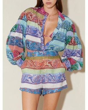 BOTEH Marseille Tailored Short (Final Sale) - Blue