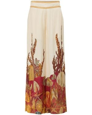 Carolina K Palazzo Pant (Final Sale) - Natural
