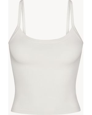 ÉTERNE 90's Tank Soft Jersey - White