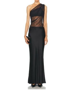 The Sei Mesh Toga Top (Final Sale) - Black