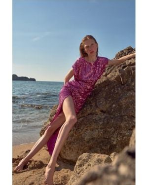 In the mood for love Bercot Dress (Final Sale) - Multicolor