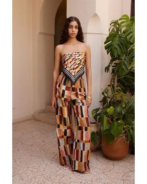 ALÉMAIS Marjorelle Pant - Brown