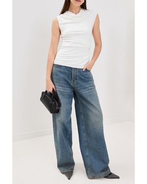 Jonathan Simkhai Casmi Sleeveless Top (Final Sale) - Blue