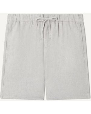 Frescobol Carioca Felipe Shorts Light Mélange - Gray