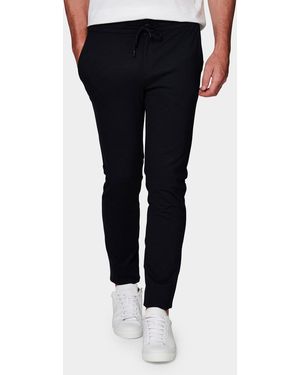 Patrick Assaraf Nucleo Stretch Chino Pant (Final Sale) - Black