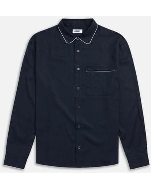 KROST Jordan Piping Shirt - Blue