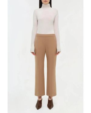 Jonathan Simkhai Mackenzie Straight Leg Pant - White