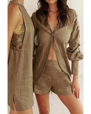 JBQ Andi Shorts (Final Sale) - Brown