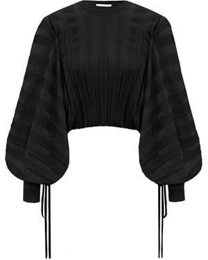 Zimmermann Valiant Drawn Sweater - Black