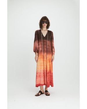 Maria Cher Tortuguitas Vesta Maxi Dress (Final Sale) - Red