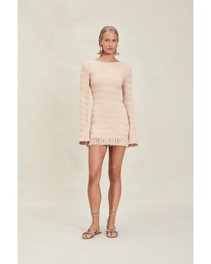 Devon Windsor Costa Dress - Natural