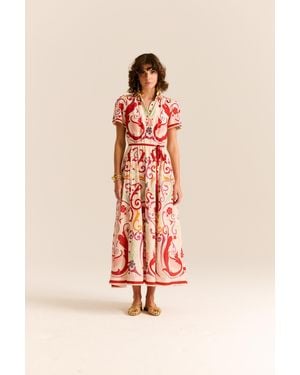 Carolina K Elisetta Dress - Pink