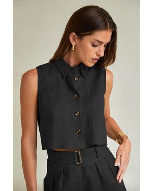 Hevron Katja Top - Black