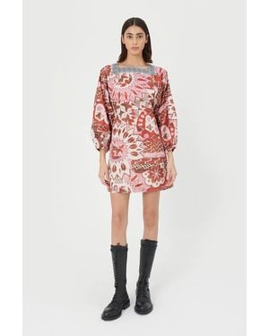 Chufy Dennis Organic Cotton Mini Dress (Final Sale) - Red