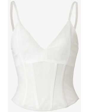 Viktoria & Woods Omega Bustier - White