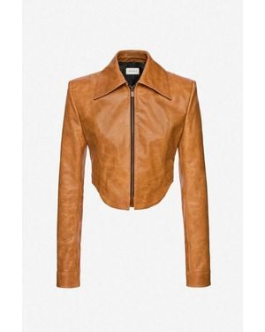 Magda Butrym Ss26 Leather 08 Jacket - White