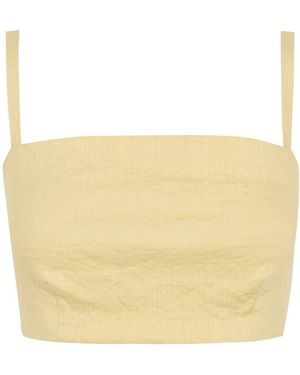 Cortana Limon Bustier Top (Final Sale) - White