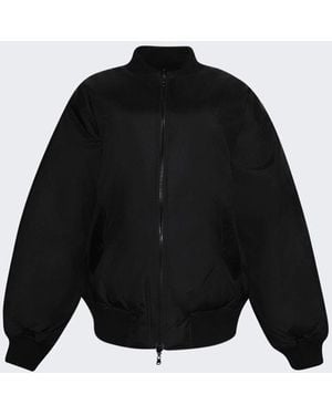 Wardrobe NYC Reversible Bomber Jacket (Final Sale) - Black