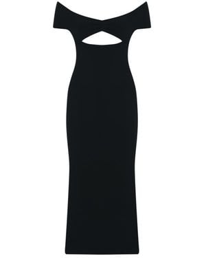 Zeynep Arcay Mb Knit Dress - Metallic