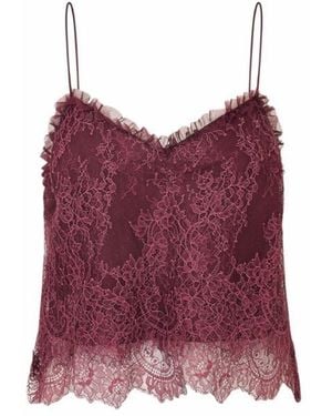 LoveShackFancy Ferni Top - Red