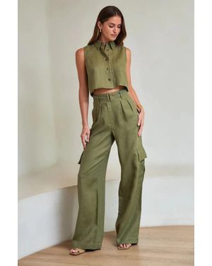 Hevron Maggie Pant (Final Sale) - Green