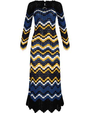 Escvdo Sumac Maxi Dress (Final Sale) - Blue
