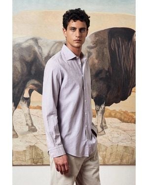 Massimo Alba Genova Shirt Stripe (Final Sale) - Multicolor