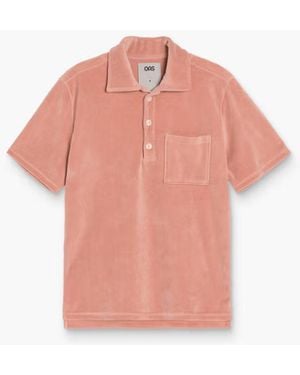 Oas Cameo Girona Velour Shirt - Pink