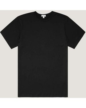 Sunspel Classic T‑Shirt - Black