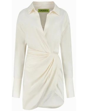 GAUGE81 Puno Linen Mini Dress (Final Sale) - White