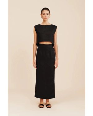 Posse Emma Pencil Skirt - Natural
