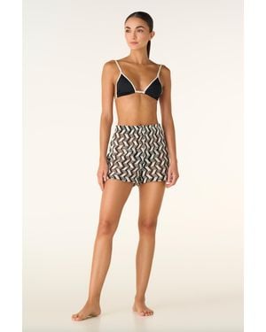 Palmacea Inna Shorts Zigzag - Black