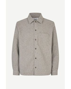 Samsøe & Samsøe Sadamon Jj Overshirt 15736 - Gray