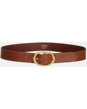 Twp Wide Belt - Brown