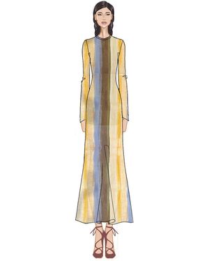 JBQ Petra Dress - Metallic