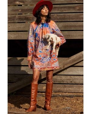 Carolina K Irina Dress (Final Sale) - Brown