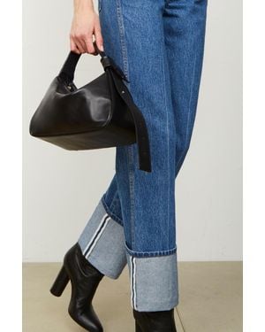 Brandon Maxwell The Alexa Wide Leg Denim - Blue
